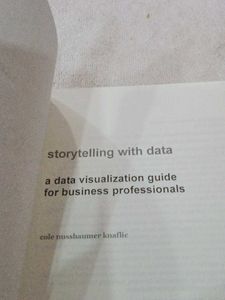 Storytelling With Data Book