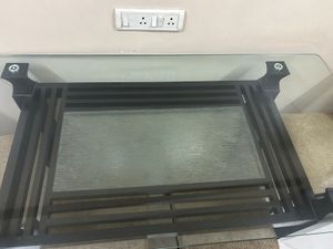 Modern Dining Table Set with Glass Top