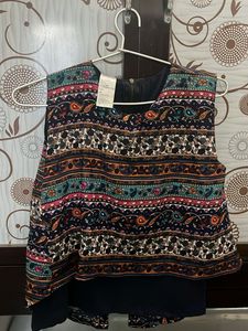 Boho Print Sleeveless Top
