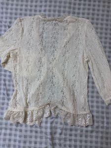 Elegant Lace Kimono Style Blouse