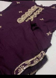 Elegant Green Kurta Set with Embellishments