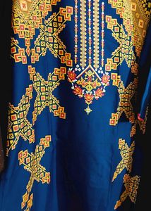 Embroidered Blue Kurti