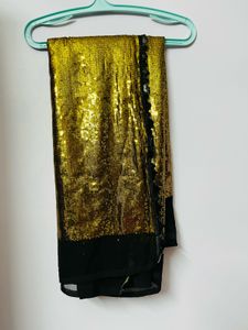 Gold Sequin material 2 metre