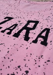Pink Oversize T Shirt