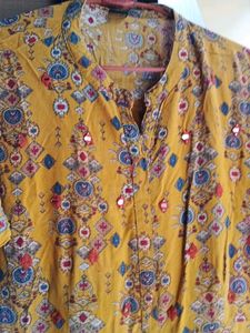 Vibrant Yellow Ethnic Kurta