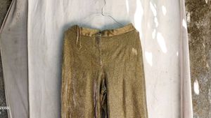 Sparkling Flared Pants