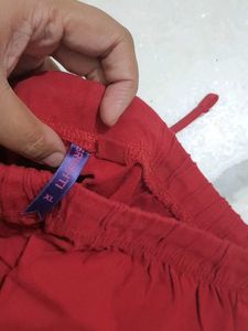 Maroon Ankle Length Leggings