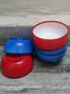 Plastic Bowls Set Of 6