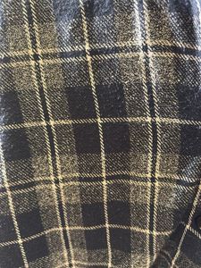 Cozy Plaid Cropped Shirt