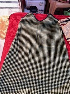Vintage Checkered Summer Dress