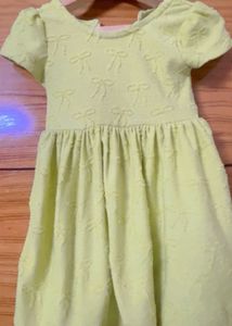 Cute Animal Print Baby Dress