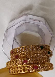 Set of Gold-Toned Bangles