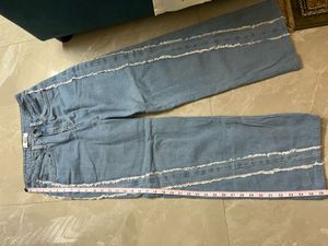 Glitchez Edge Jeans Wide Leg