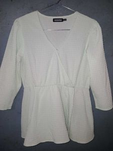 Mint Green Peplum Top