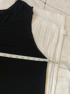 Fashion hub Sleeveless Black Top