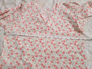 Night Suit With - Longline Top