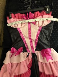 Chic Corset Dress with Ruffles