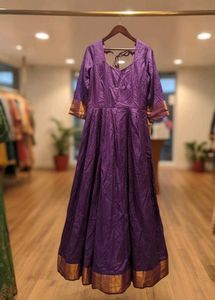 Beautiful Purple Anarkali Gown