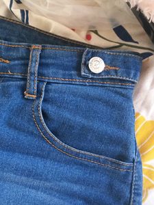 Wide Leg Denim Jeans