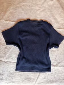 blue baby tee for women
