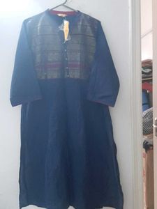 Elegant Navy Blue festive Kurta