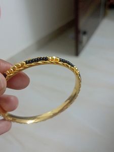 Black Beads Bangles
