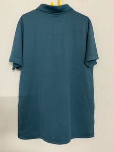 Van Heusen Air Men's Classic Teal Polo T-Shirt