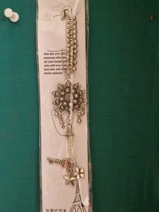 Navratri Silver kamar Juda with Charms