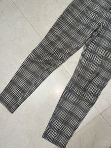 Plaid Slim Pants