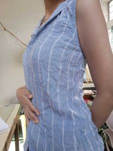 Lee Cooper Striped Sleeveless Top