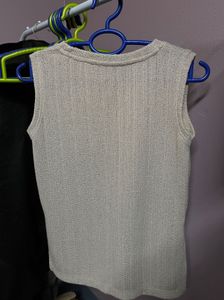 Sleeveless Knit Top