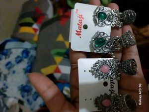 Jhumka Earrings Set