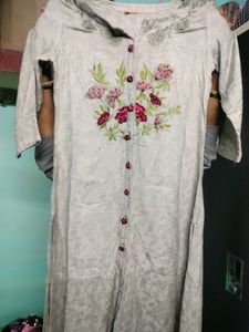 Branded Embroidered Kurti