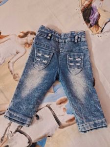 Cute Distressed Denim Jeans
