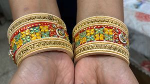 Rajputi Traditional Bangles Set