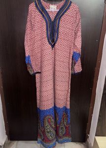 Boho Print Ethnic Gown