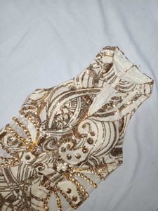 Stunning Sequined Evening Gown