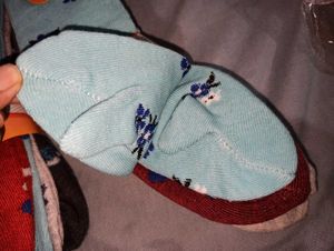 woolen Floral Socks - Combo