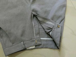 Women's Grey Wide Leg Trousers