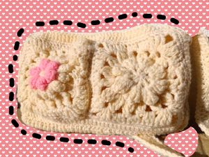 Handmade Crochet Crossbody Bag