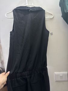 Promod Black Sleeveless Jumpsuit