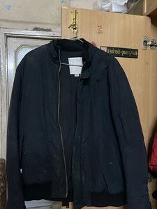 Men's Black Bomber Jacket
