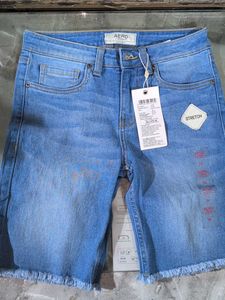 Aero Denim bermuda
