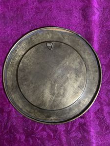 Vintage Peacock pure brass  Plate