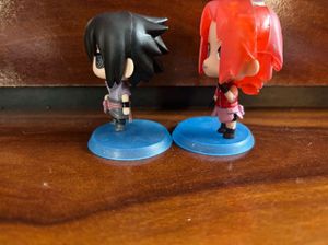Sale//Anime chibi naruto figures of sasuke sakura