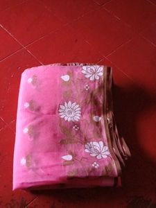 Beautiful Pink Saree