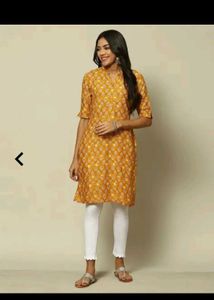 Rangriti Mustard Kurta