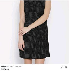 Chic Polka Dot Sheath Dress