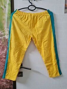 Yellow Ladies Capri