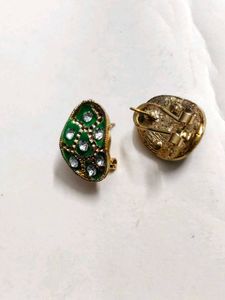 Vintage Green Earrings